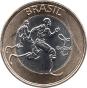 1 Real Commemorative of Brazil 2015 - Paralympic Athletics