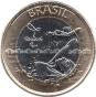 1 Real Commemorative of Brazil 2016 - Paralympic Swimming