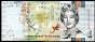 Banknote Bahamas $1/2 Dollar, 2019, Queen Elizabeth II, UNC