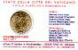 50 Cent Euro Vatican 2011 Coin Card with Stamp