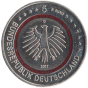 5 Euro Germany 2017 UNC - Tropical Zone Mint : Karlsruhe (G)