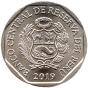 1 Sol Commemorative Coin of Peru 2019 - Titicaca Water Frog