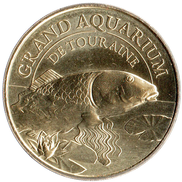 Médaille Souvenir Monnaie de Paris 2023 - Le Grand Aquarium de Touraine