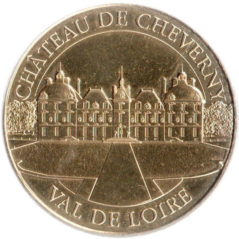 2018 41 CHEVERNY Château 2 Billet Euro Souvenir 