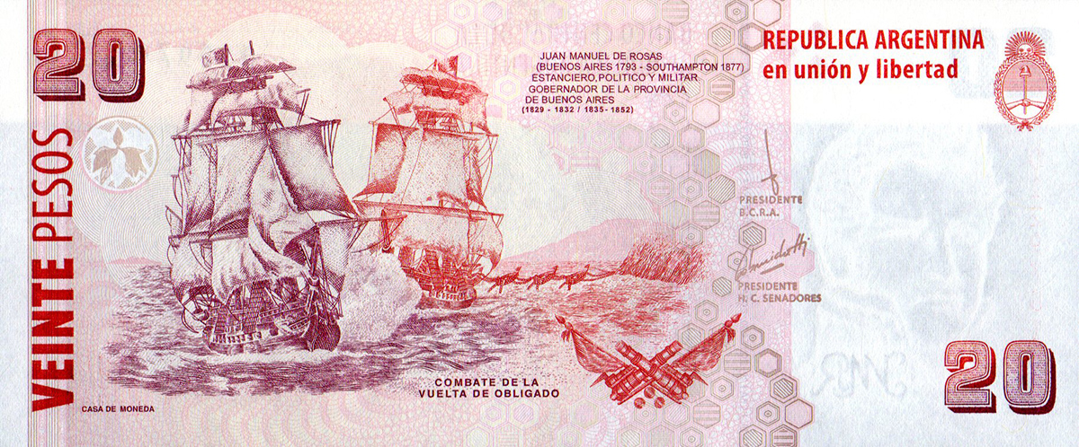 20 Pesos 2018