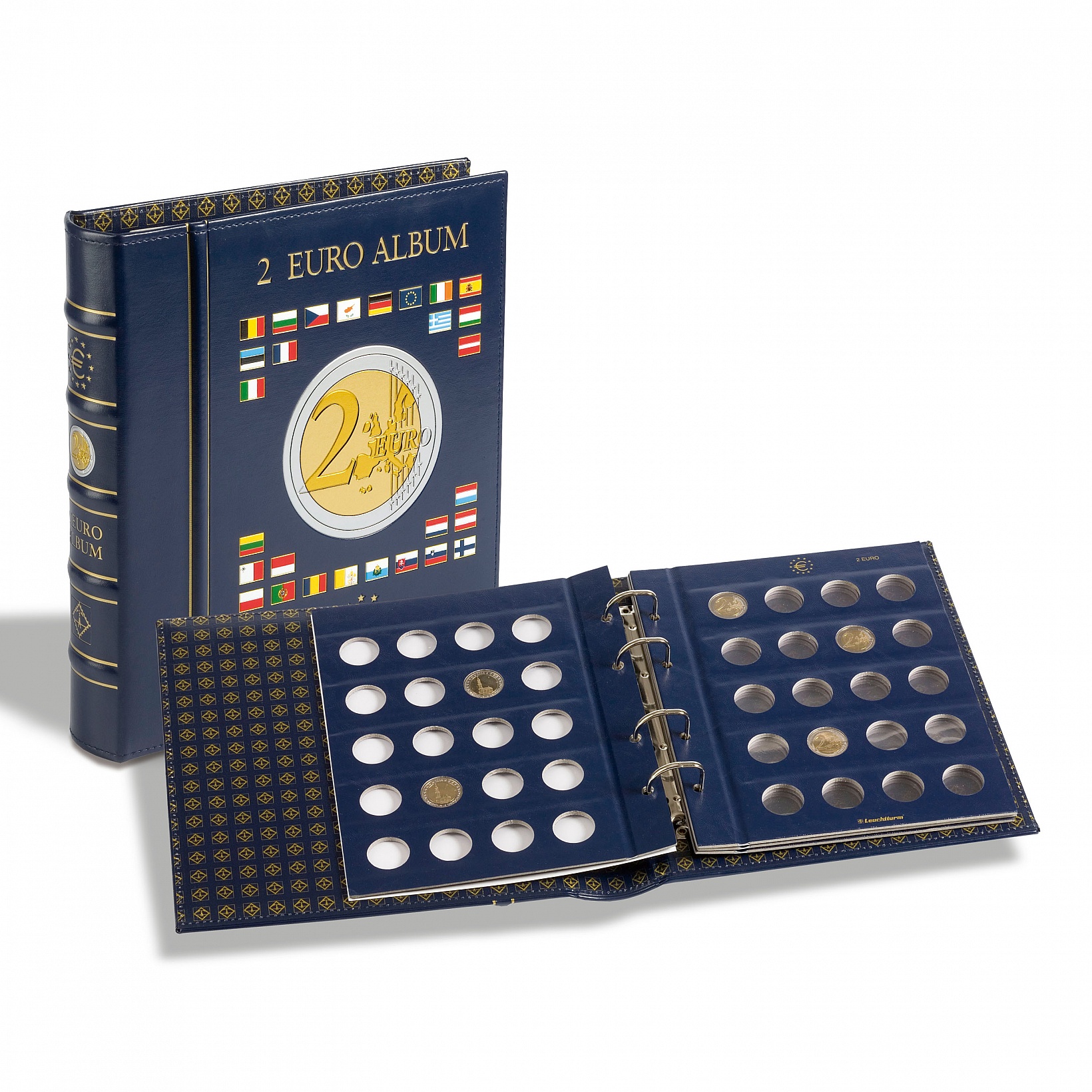 Album de poche pour 48 pièces de monnaie, blue online