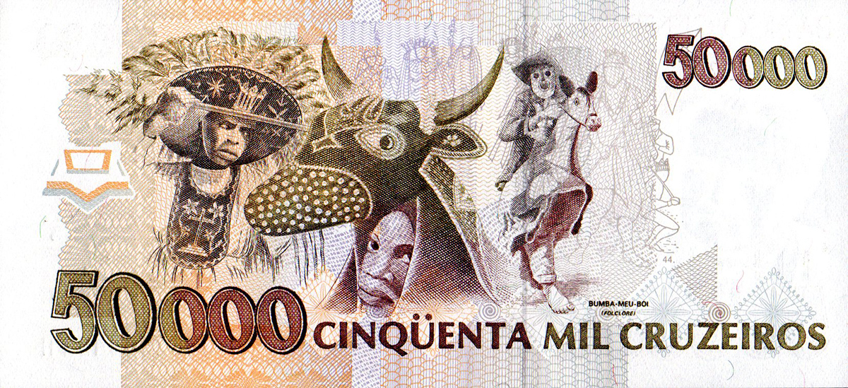 50 000 Cruzeiros 1992