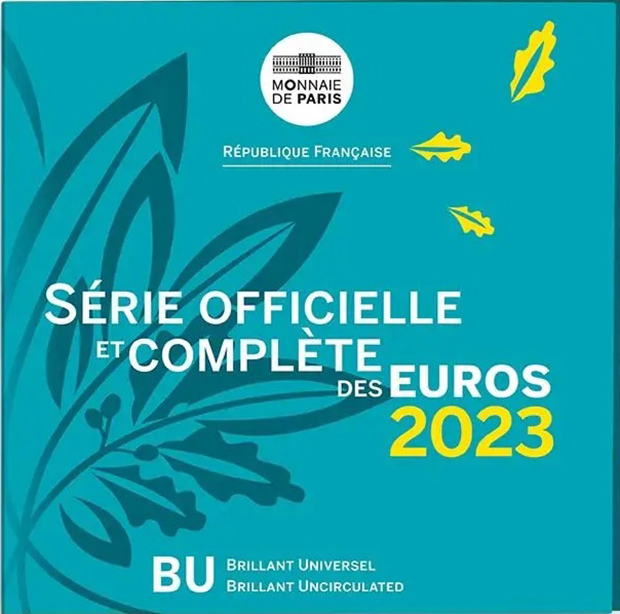 Euro Coin Set Brilliant Uncirculated (BU) - France 2023