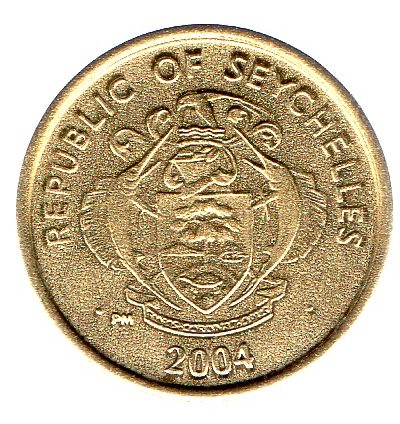 1 Cent Coin of Seychelles 2004