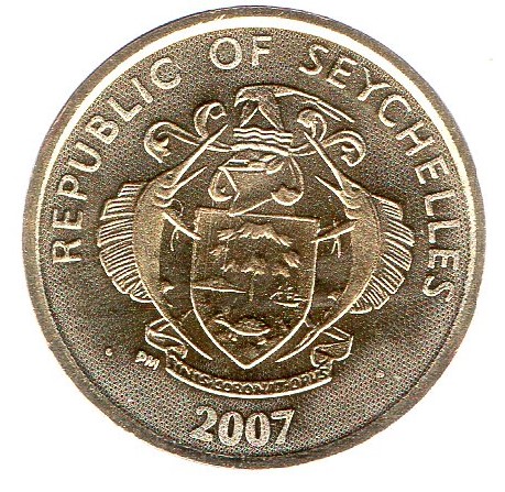 5 Cent Coin of Seychelles 2007