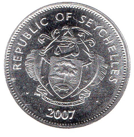25 Cent Coin of Seychelles 2007