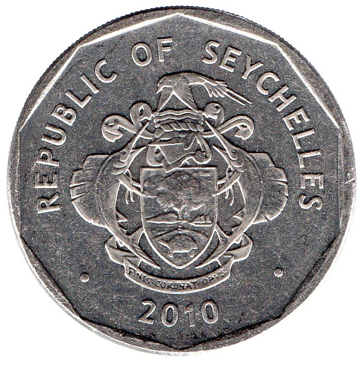 5 Rupee Coin of Seychelles 2010