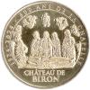 Médaille Souvenir Monnaie de Paris 2024 - Château de Biron (24)
