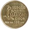 Souvenir-Medaille Monnaie de Paris 2023 - Fort Mahon Plage (80)