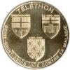 Souvenir-Medaille Monnaie de Paris 2023 - Téléthon (93)