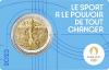 2 Euro Frankreich 2023 ST - Olympische Spiele in Paris 2024 (Blau)