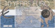 2 Euro Commémorative de Grèce 2012 BU - Dix ans de l'Euro