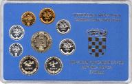 Gedenkmünzensatz von Kroatien 1994/1995/1996