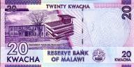 Malawi - Billet de 20 Kwacha (P63)