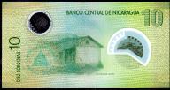 Billet  Nicaragua  $10 Cordobas,  2007,  P-201, Polymère, UNC / NEUF