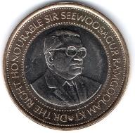 20 Rupee commemorative coin of Mauritius 2007 - Bank of Mauritius