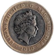 2 Pounds Commemorative United Kingdom 2010 - Florence Nightingale