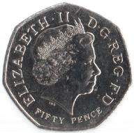 50 Pence Gedenkmünze Vereinigtes Königreich 2014 - Commonwealth Games
