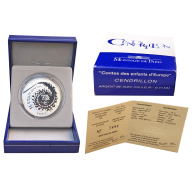1,5 Euro Frankreich 2002 Silber PP - Aschenputtel