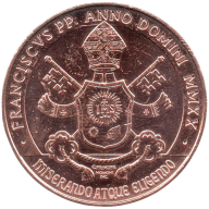 10 Euro Vatican 2020 Copper UNC - Pietà