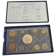 Kursmünzenserie Fleur de Coin - Frankreich 1974
