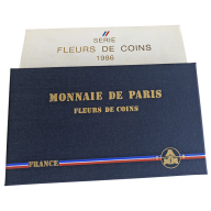 Coin Set Fleur de Coin (FDC) - France 1986