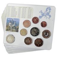 Euro Coin Set Brilliant Uncirculated (BU) - Germany 2012 (A-J)