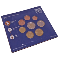 Euro Kursmünzenserie Stempelglanz (ST) - Belgien 2019 - World Money Fair