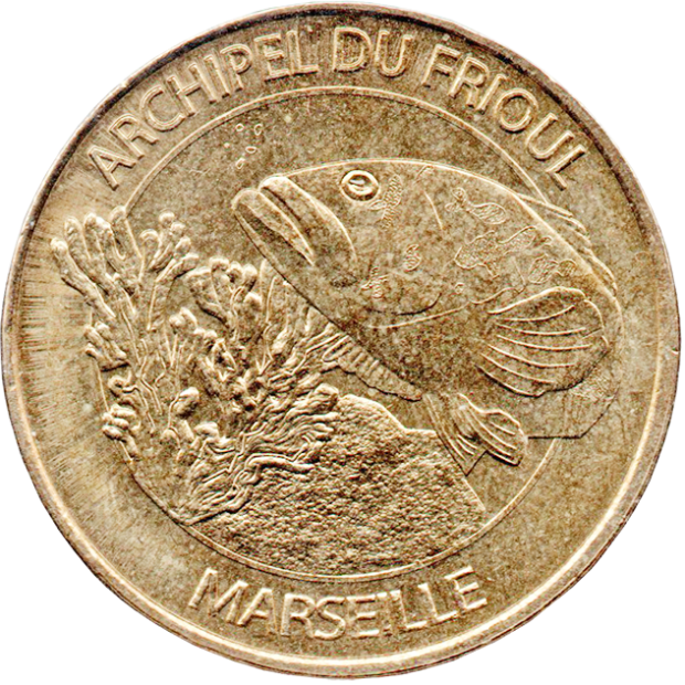 Médaille Souvenir Monnaie de Paris 2011 - Archipel du Frioul, Marseille
