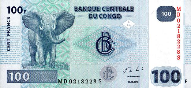 100 Francs 2013