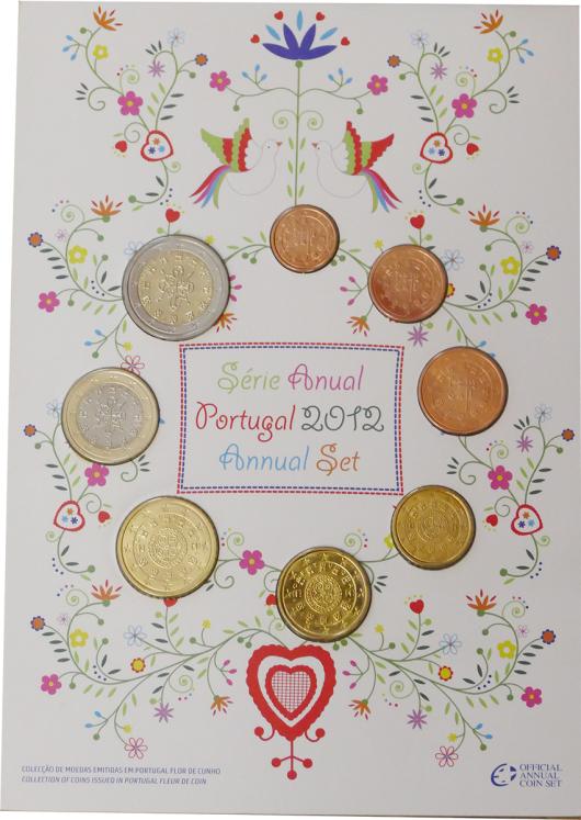 Série Euro Fleur de Coin Portugal