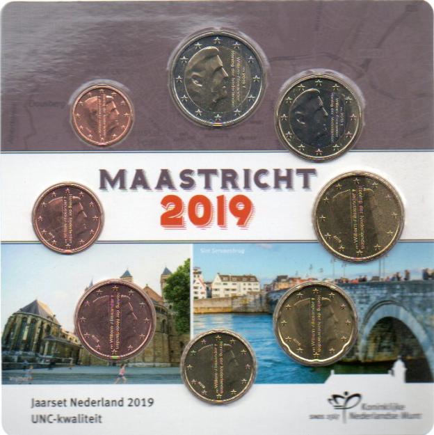 Série Euro Courante, Non Circulée Pays Bas
