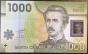 Billet Chili,  $ 1000 Pesos, 2010, Polymère,  P-161  UNC / NEUF