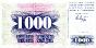 1000 Dinara 1992
