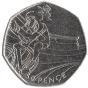 50 Pence Commémorative de Royaume-Uni 2011 - Cyclisme