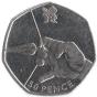 50 Pence Commémorative de Royaume-Uni 2011 - Tir à l'Arc